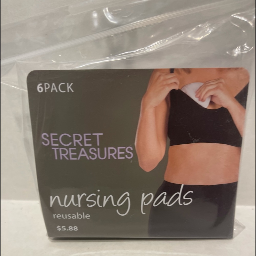 ‼️NEW‼️ Women’s Washable Nursing Pads, 6pk